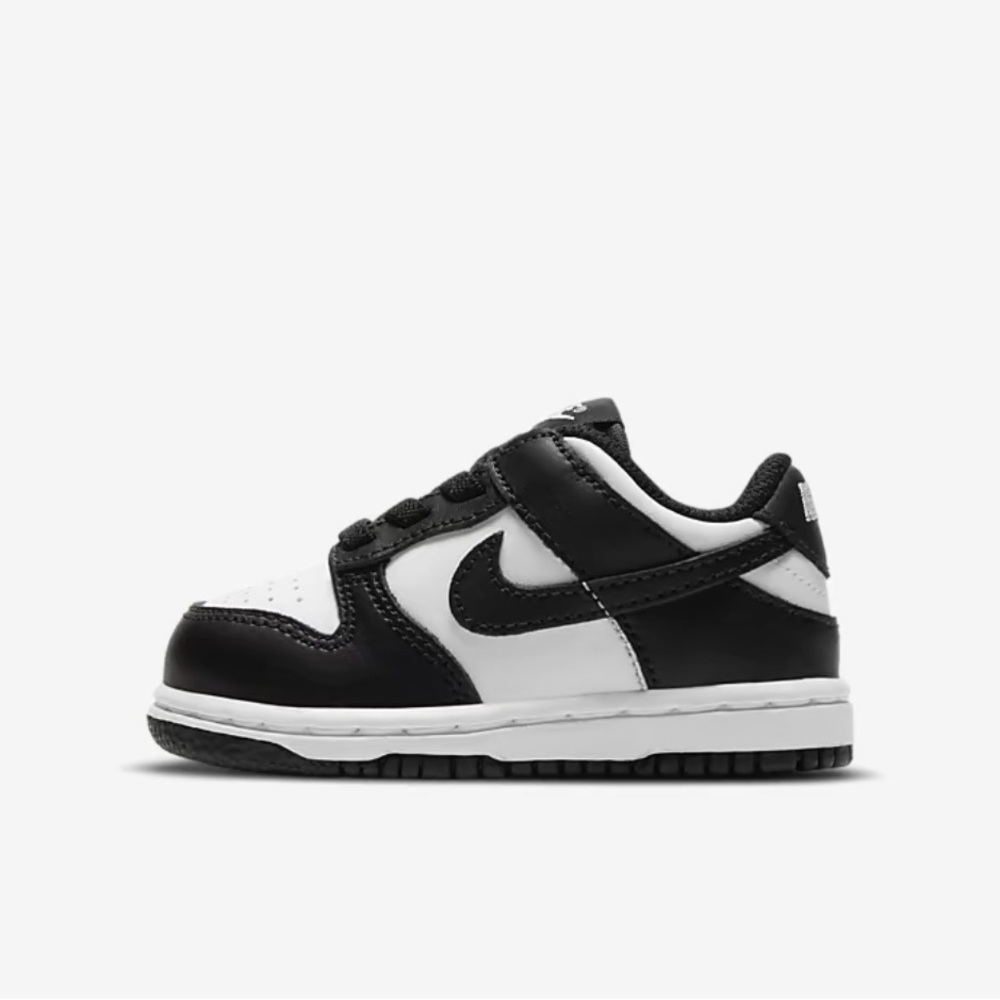 NWT Nike Dunk Low Panda Baby